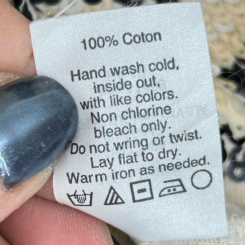 J. Crew Long Sleeve Sequin Chevron Shift Dress in Gold and Black - Picture 8 of 8